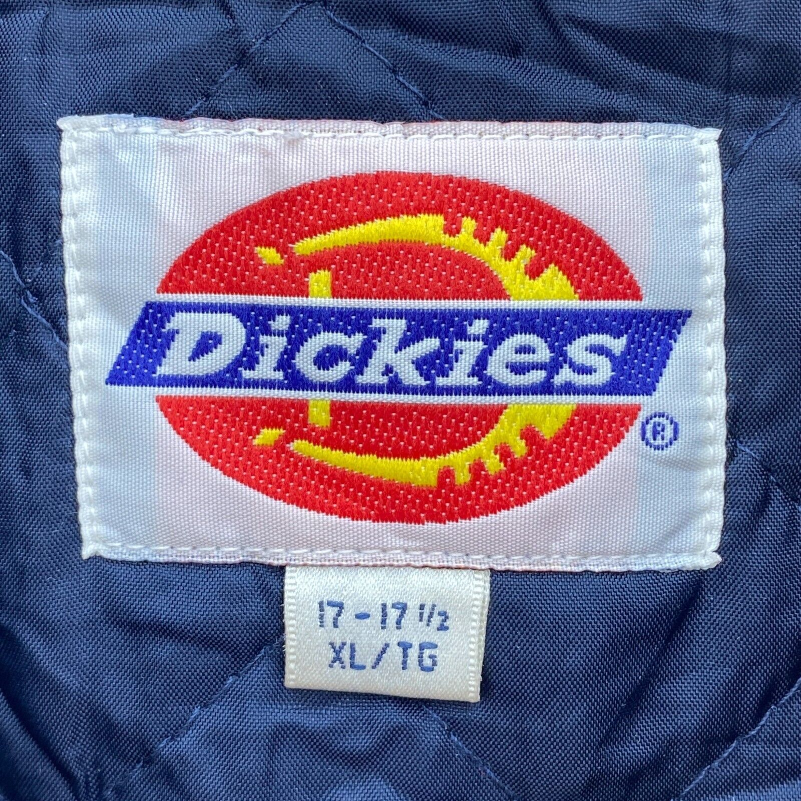 Vintage Dickies Plaid Flannel Shirt Jacket Size XL Brown Button Up