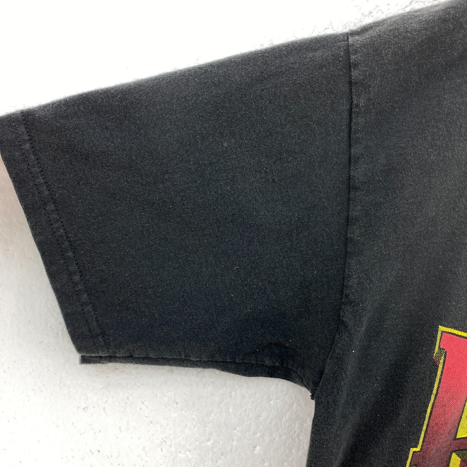 Vintage Nutmeg Ernie Irvan Racing Nascar Black T-shirt Size L