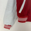 Roots A Letterman Snapped College Red Jacket Size 4 Women's
