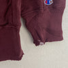 Champion Reverse Weave Boston College Spell Out Burgundy Red Sweatshirt Size M