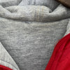 Adidas Full Zip Hooded Red Jacket Size M