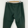 Green Sweatpant Activewear Fleece Lined Tapered Leg Size M 90s