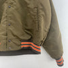 Cleveland Browns Logo Green Bomber Jacket Size XL