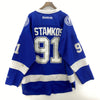 Authentic Steven Stamkos #91 Tampa Bay Lightening Reebok NHL Blue Jersey Size XL