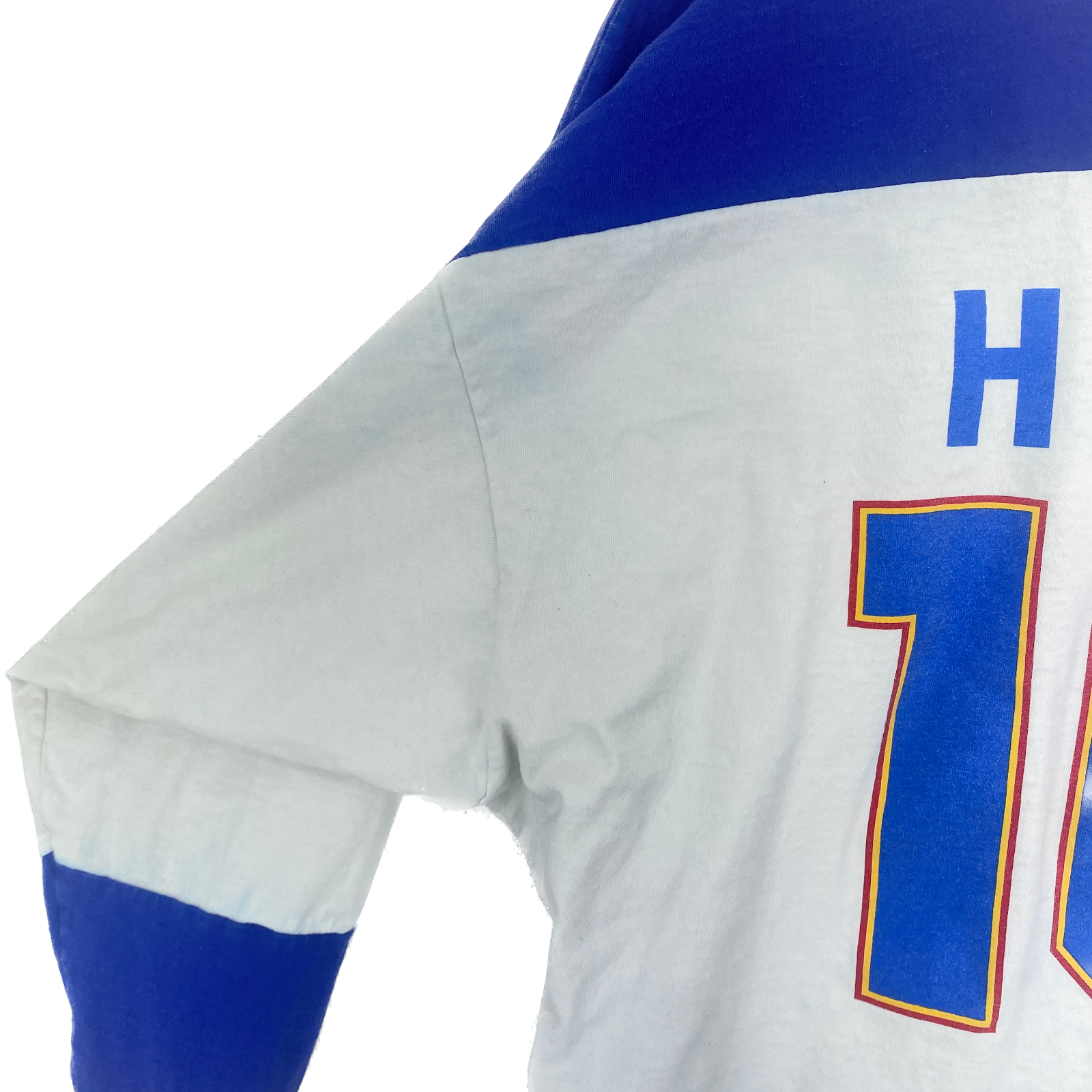 Vintage Nutmeg CCM St. Louis Blues White Long Sleeve T-shirt Size XL