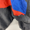 Vintage Edmonton Oilers NHL Black Quarter Zip Insulated Pullover Jacket Size XL