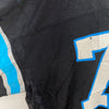 Vintage Reebok Carolina Panthers NFL 77 Jenkins Black Jersey Size 2XL
