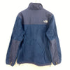 The North Face Women's Fleece Jacket Blue Full Zip Up Size M