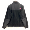 The North Face Full Zip Black Pink Logo Fleece Jacket Size M Women's