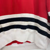 9 Robert Marvin Hull Chicago Black Hawks Red Sweatshirt NHL Starter Size L