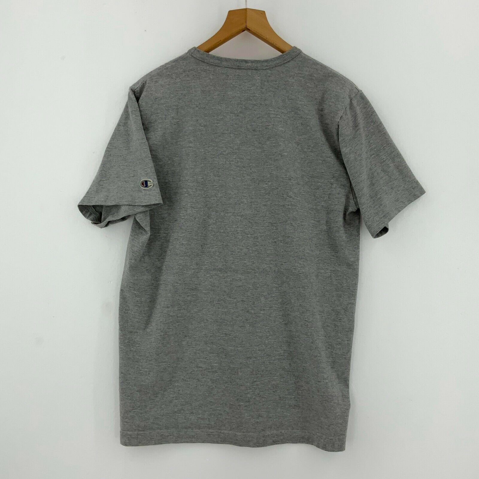 Champion Harvard Logo Gray T-shirt Size M