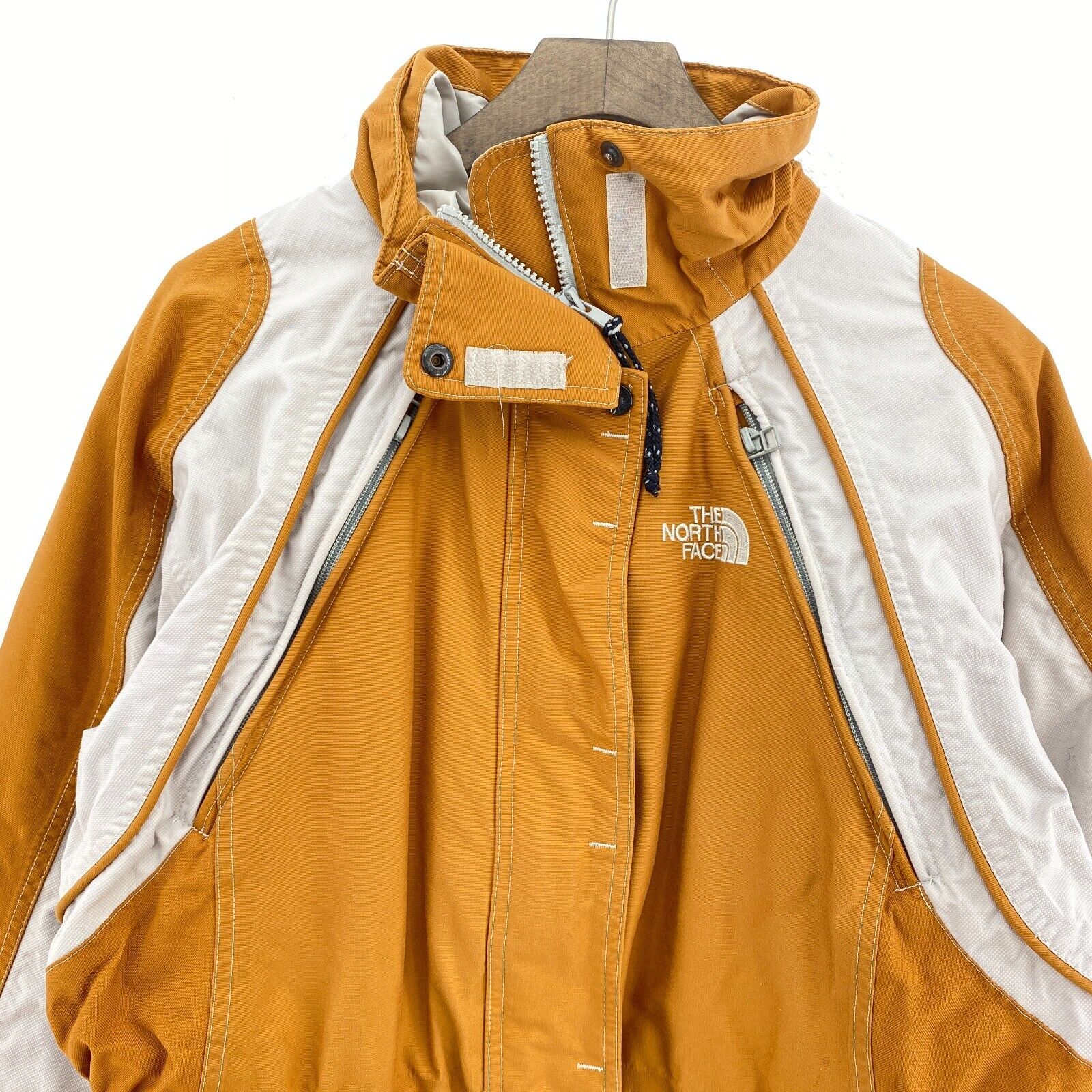 The North Face Orange Full Zip Jacket Size M Women's