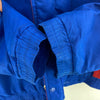 Reebok New York Giants NFL Insulated Full Zip Up Hooded Jacket Size L Blue