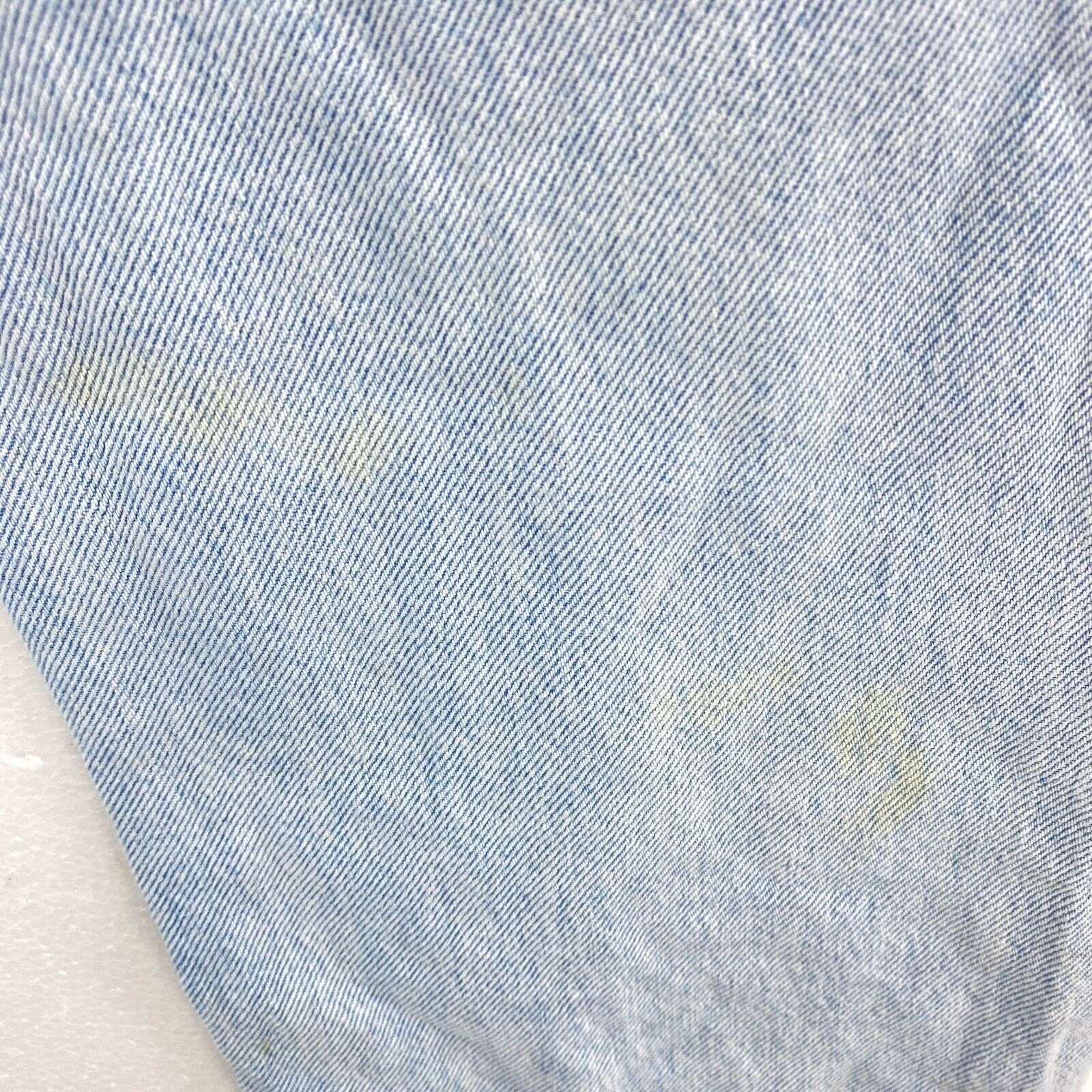 Levi's Orange Tab Light Wash Blue Denim Straight Jeans Size 33