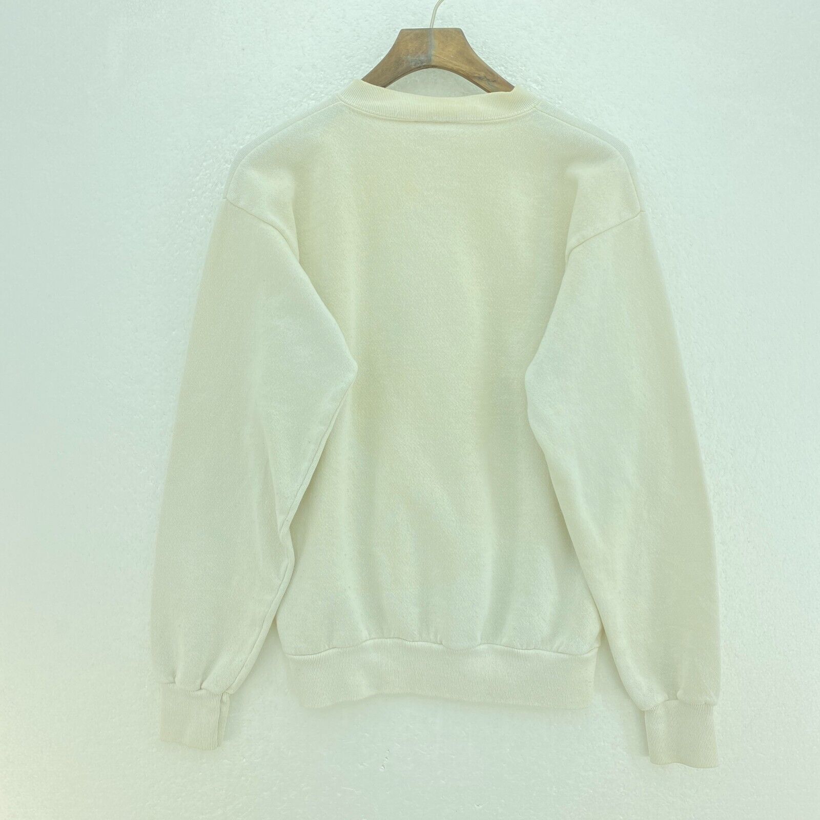 I Am Out Of Bed And Dressed What More Do You Want White Sweatshirt Size M