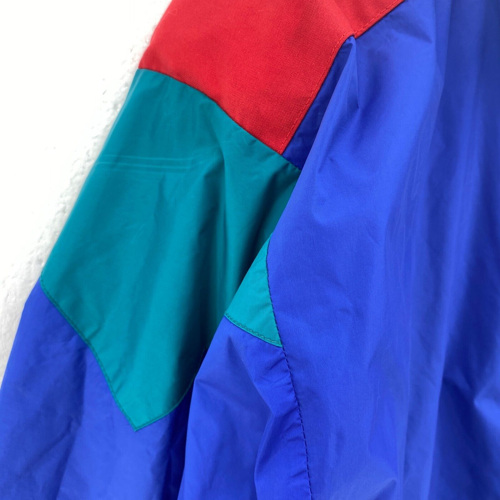 The North Face Logo Gore-tex Blue Full Zip Jacket Size L