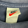 Vintage Nike Turtle Neck Navy Blue Long Sleeve T-shirt Size M