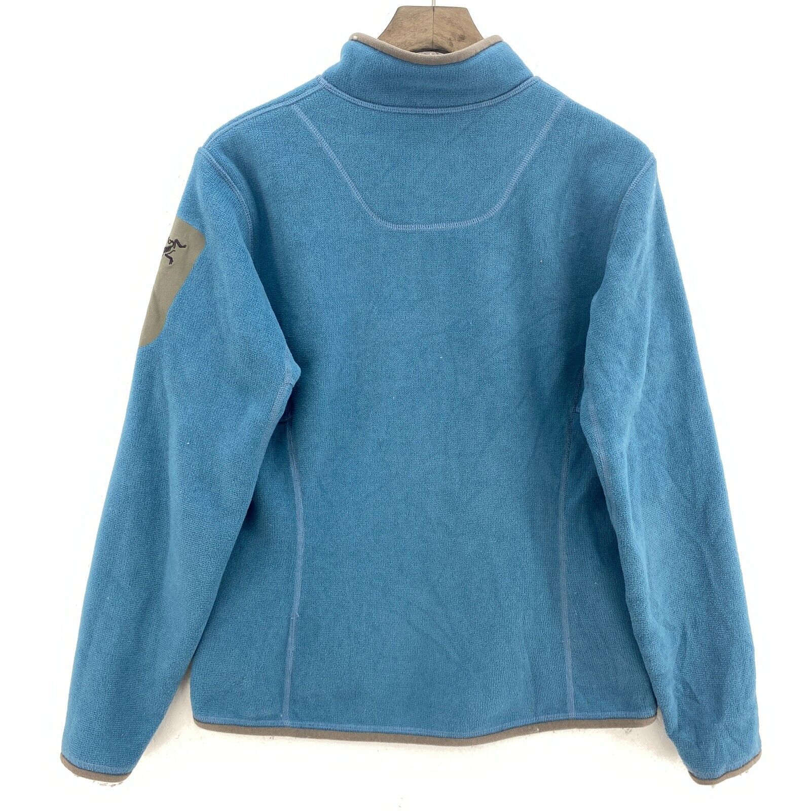 Arctery'x Quarter Zip Blue Fleece Pullover Jacket Size M Women's