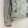 Levi Strauss Sherpa Denim Blue Light Wash Size XL Button Up