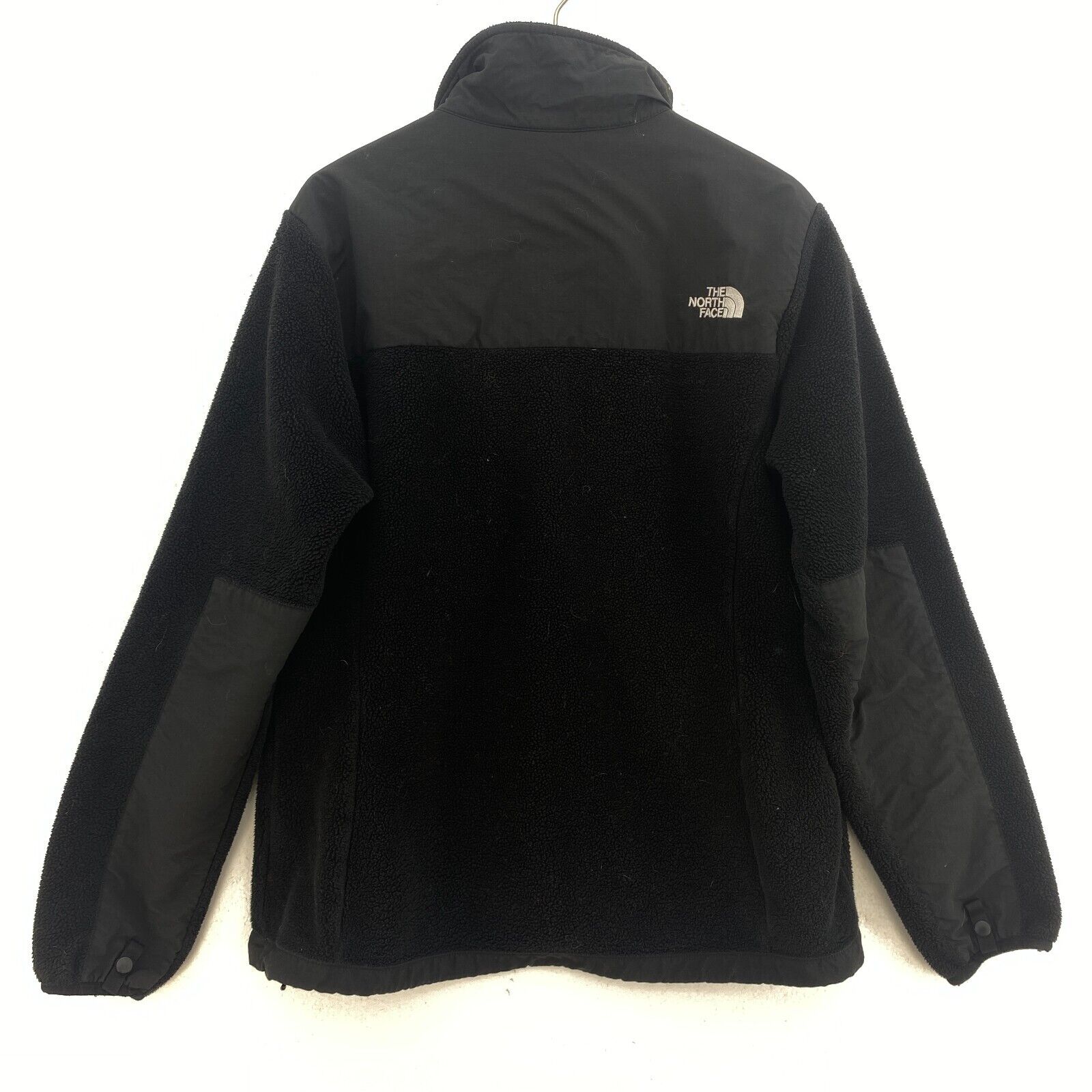 The North Face Women's Fleece Hooded Jacket Black Size S Full Zip