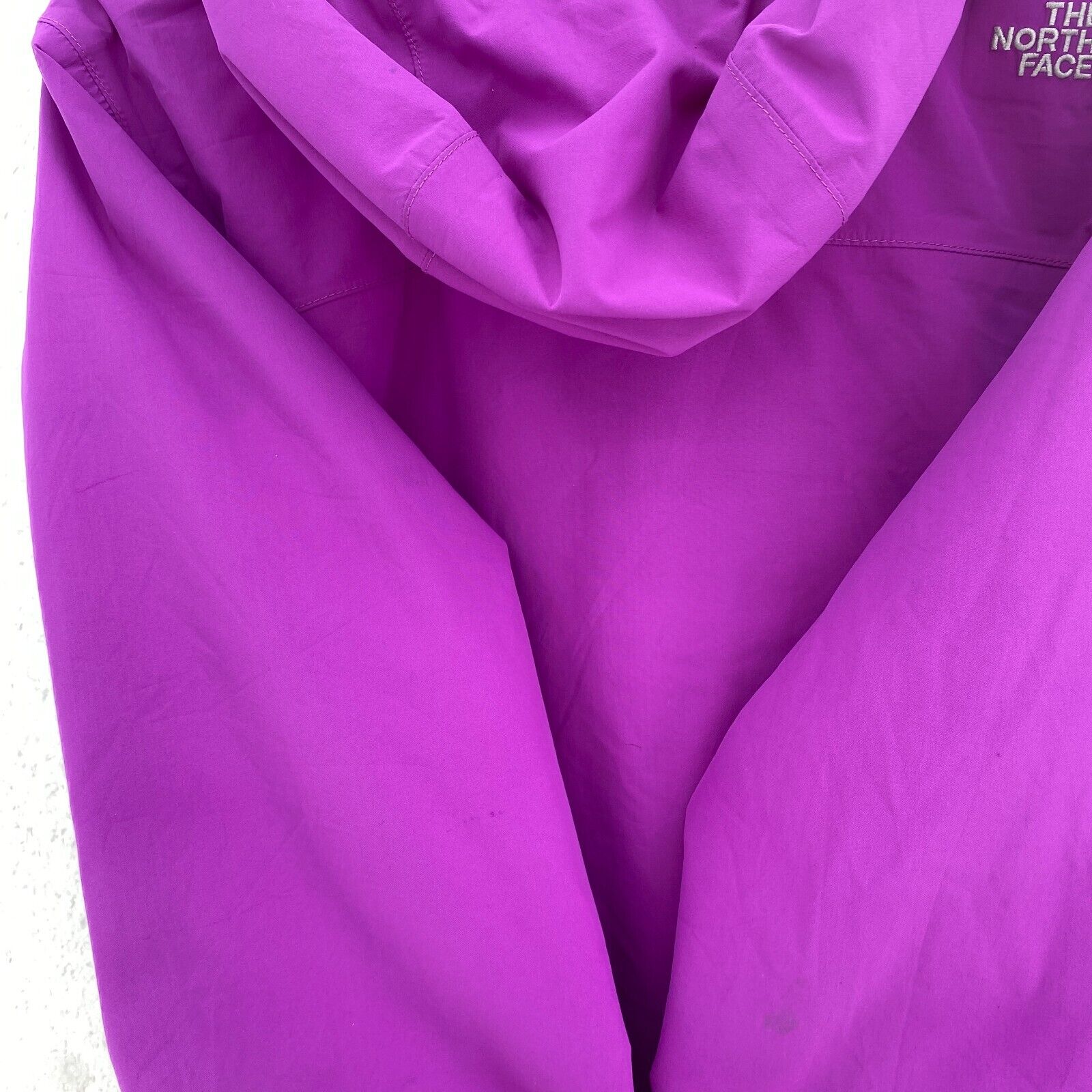 The North Face Full Zip Women's Jacket Size M Hooded Purple