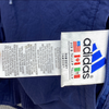 Adidas Hooded Reversible Jacket Size S Blue Full Zip Up