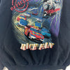 Vintage Official Racing Race Fan Black Sweatshirt Size 3XL