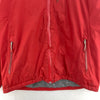 The North Face Logo Full Zip Red Light Hooded Jacket Size L Windstopper