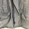 Polo By Ralph Lauren Logo Size M Full Zip Purple Hooded Jacket Size M