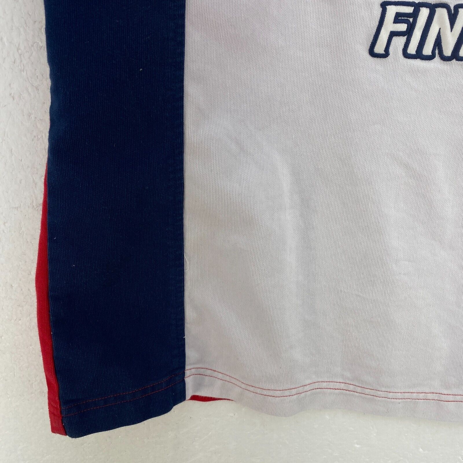 Vintage Dupont Chase Nascar Dupont Quarter Zip Red T-shirt Size L