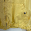 Polo By Ralph Lauren Logo Embroidered Yellow Light Jacket Size M Full Zip Up
