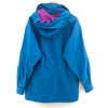 L.L Bean Women's Blue Light Hooded Jacket Size M Full Zip Up