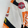 Chase Nascar The Home Depot Nextel Cup Series Racing Snap Jacket Size M Orange