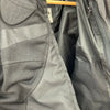 The Gear International Black Biker Jacket Size 44 Armoured Elbow Shoulder