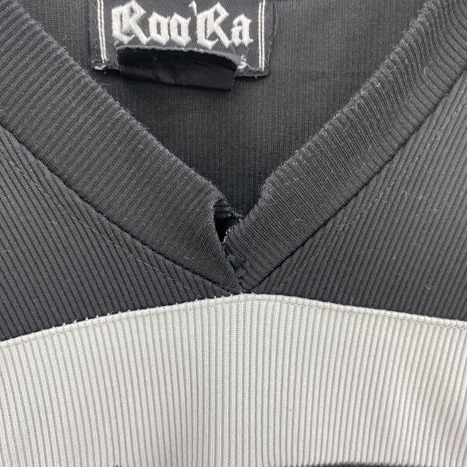 Y2K Roora Sports Los Angeles 05 Black Gray Jersey Size 2XL