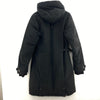The North Face Hyvent Black Insulated Women's Parka Jacket Size M Full Zip Up
