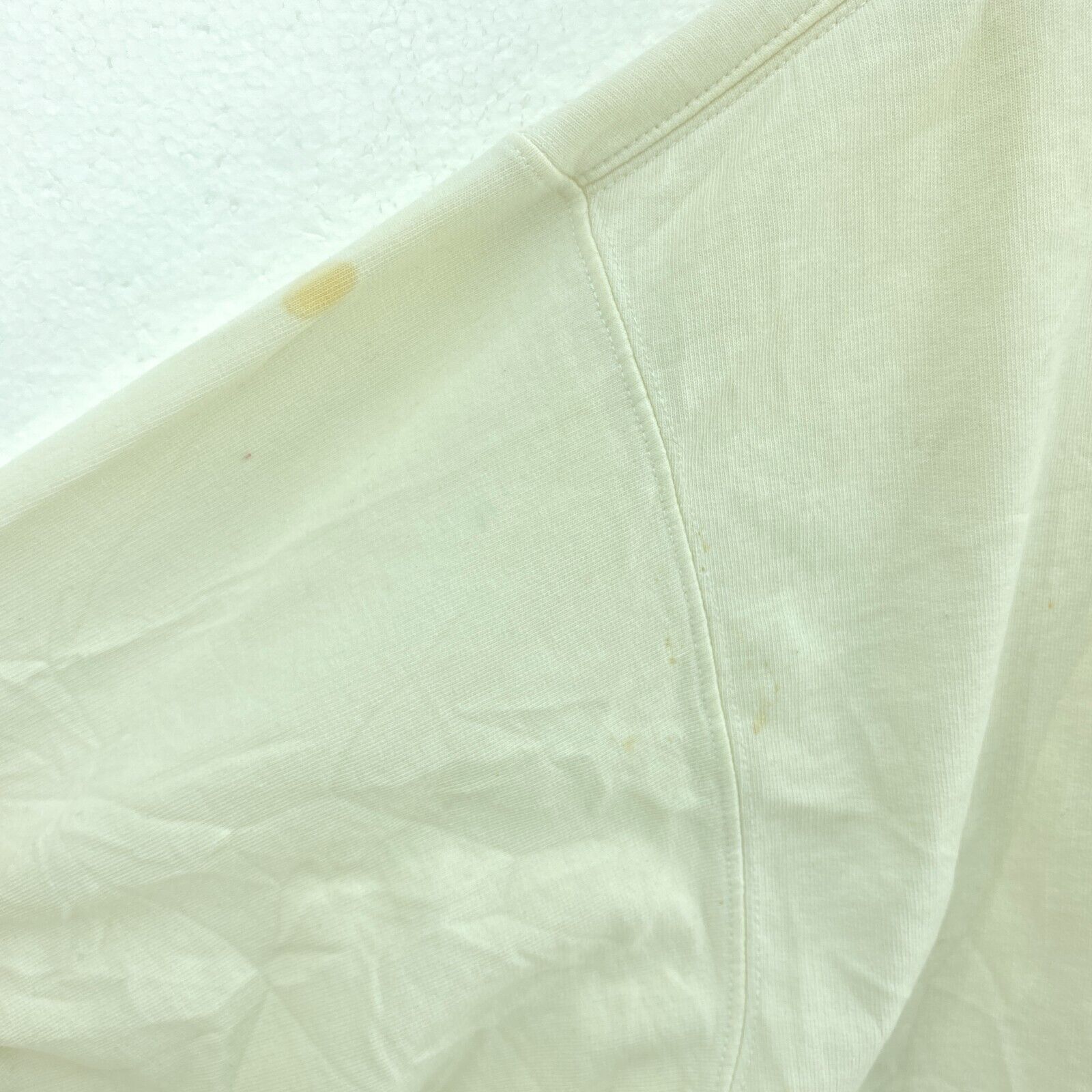 Polo Sport Logo Half Zip White Pullover Sweatshirt Size L