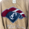 Phat Farm Classic American Flava Wool Bomber Jacket Size 6XL Brown Y2K