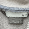 Nike Swoosh Check Embroidered Gray Pullover Jacket 1/4 Zip Size L