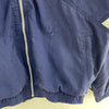 Vintage Adidas Full Zip Navy Blue Spell Out Light Jacket Size M