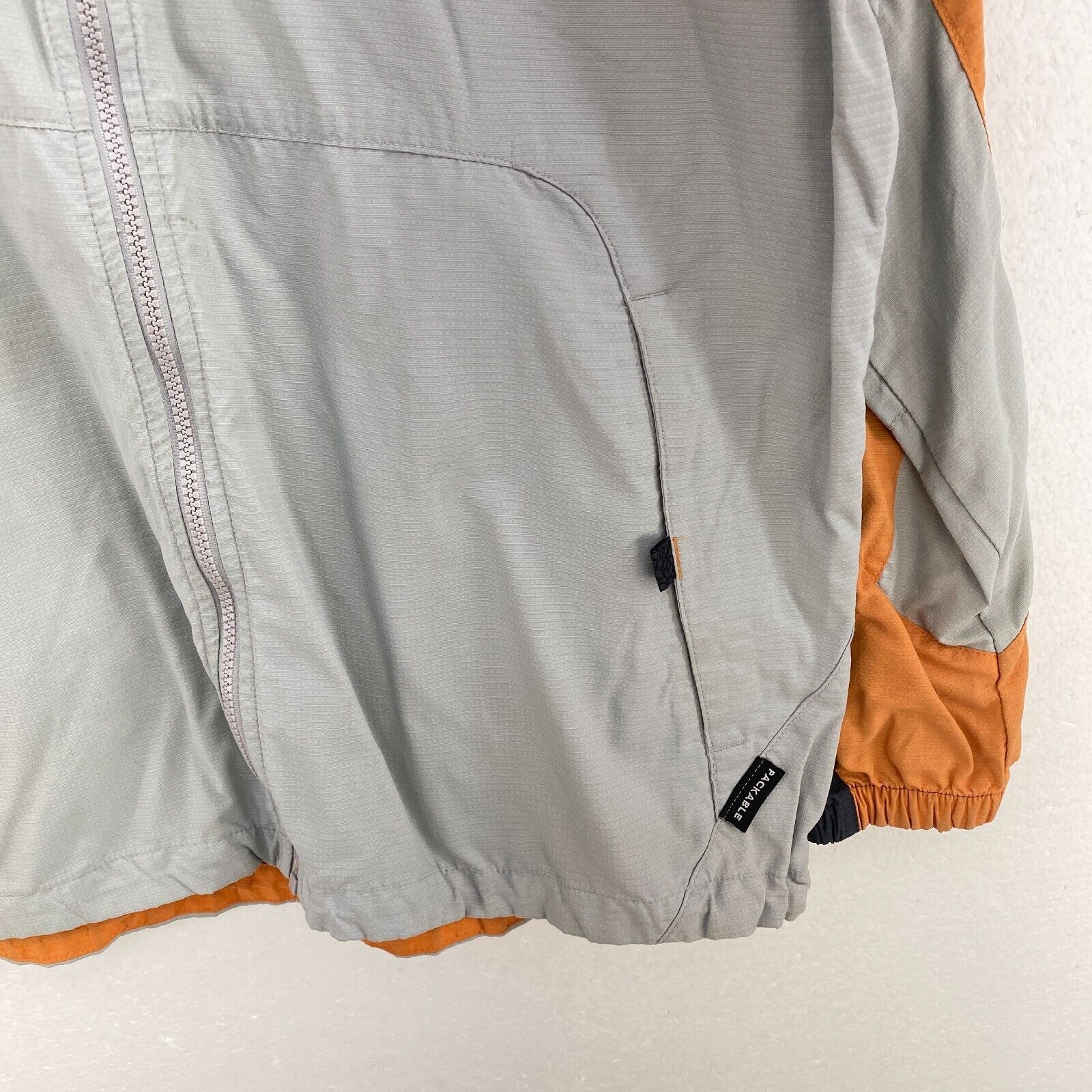 Columbia Sportswear Packable Convert Full Zip Gray Jacket Size L