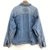 Levi Strauss Medium Blue Button Up Denim Jacket Size L
