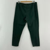 Green Sweatpant Activewear Fleece Lined Tapered Leg Size M 90s