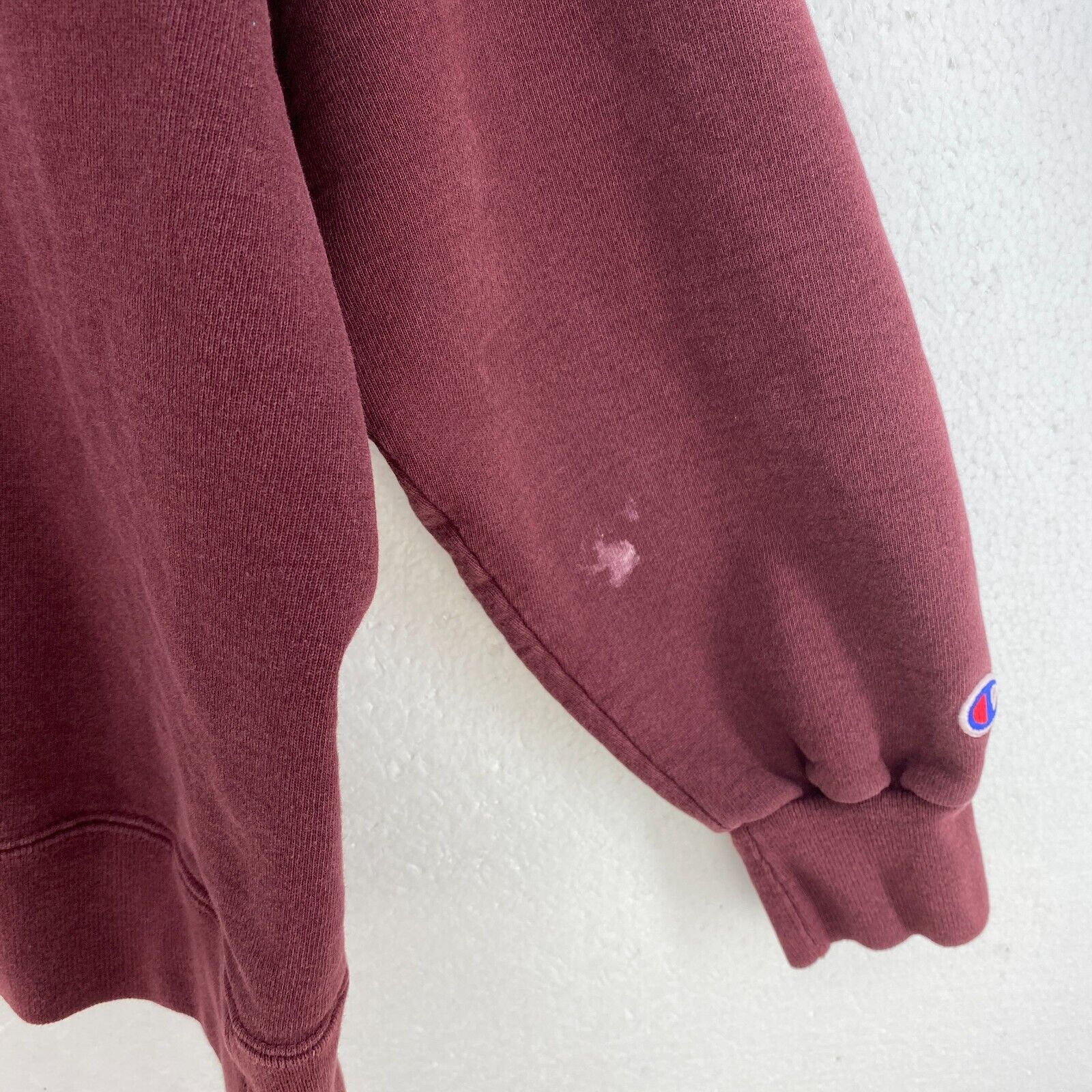 Champion Boston College Logo Burgundy Red Sweatshirt Size XXL Pullover