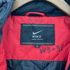 Nike ACG Small Check Black Hooded Jacket Size XL Insulated Full Zip Up Women's
