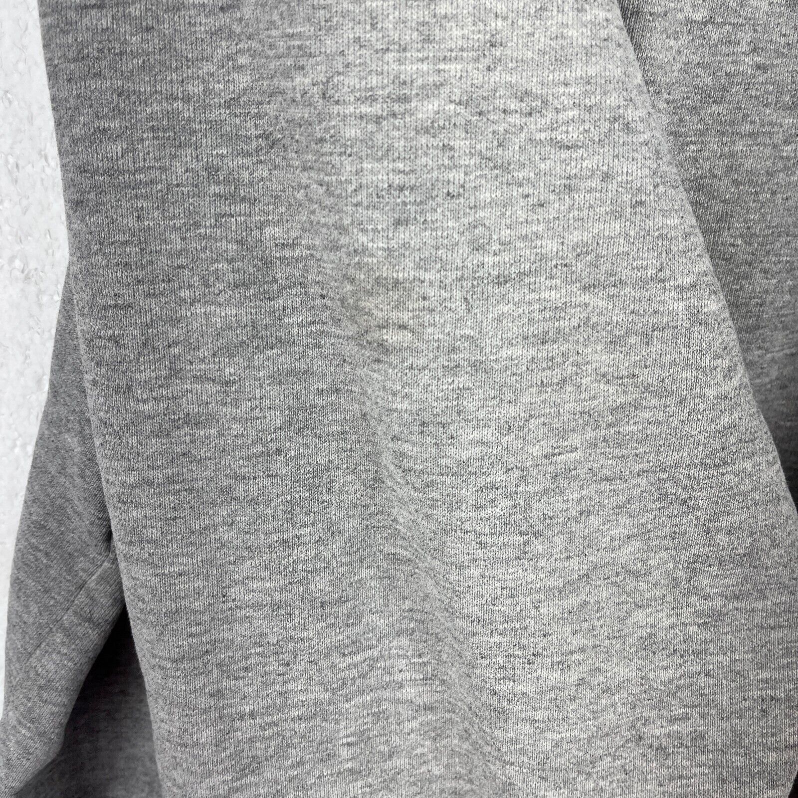 Vintage Nike Embroidered Swoosh Chest Logo Gray Hoodie Size XL