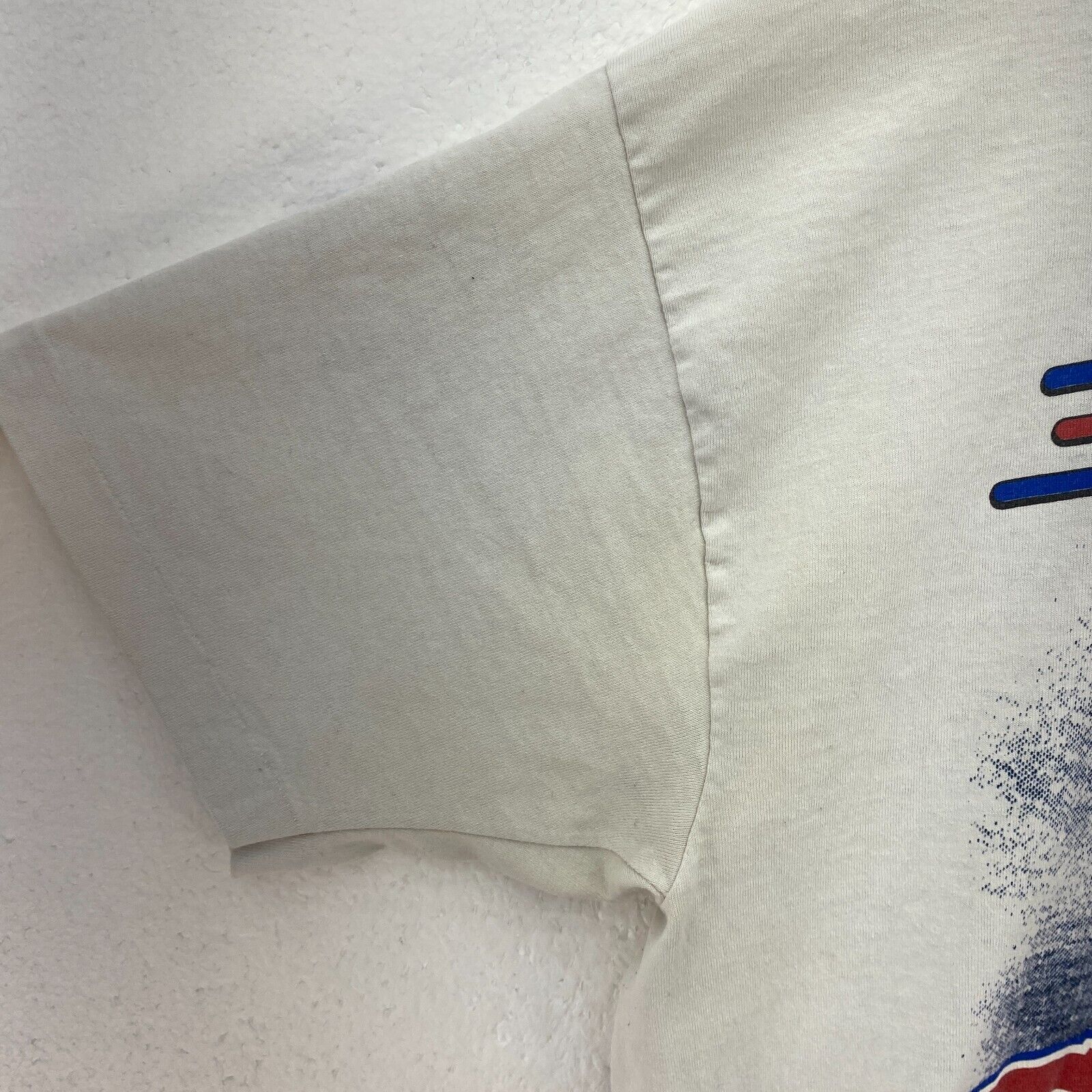 Bulletin Athlethic NHL 1992 Montreal Canadiens White T-shirt Size M