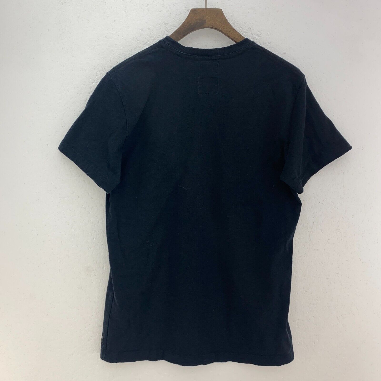 Diesel Wolf Animal Wildlife Print Black T-shirt Size S