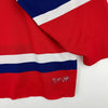 Vintage CCM Montreal Canadiens 1980s NHL Red Jersey Size L