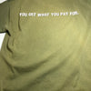 2008 Drillbit Taylor Comedy Movie Budget Bodyguard Green T-shirt Size M